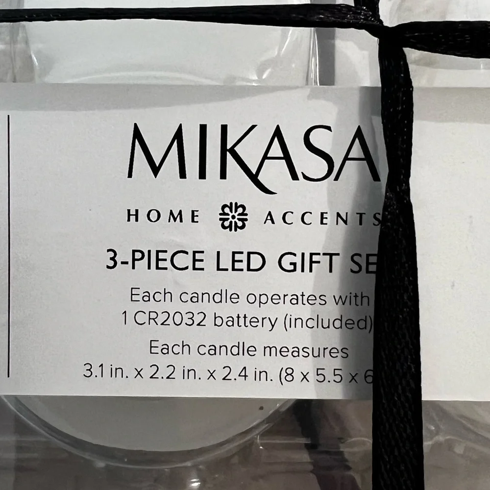 Mikasa 3-Piece Skeleton LED Halloween Light Gift Set